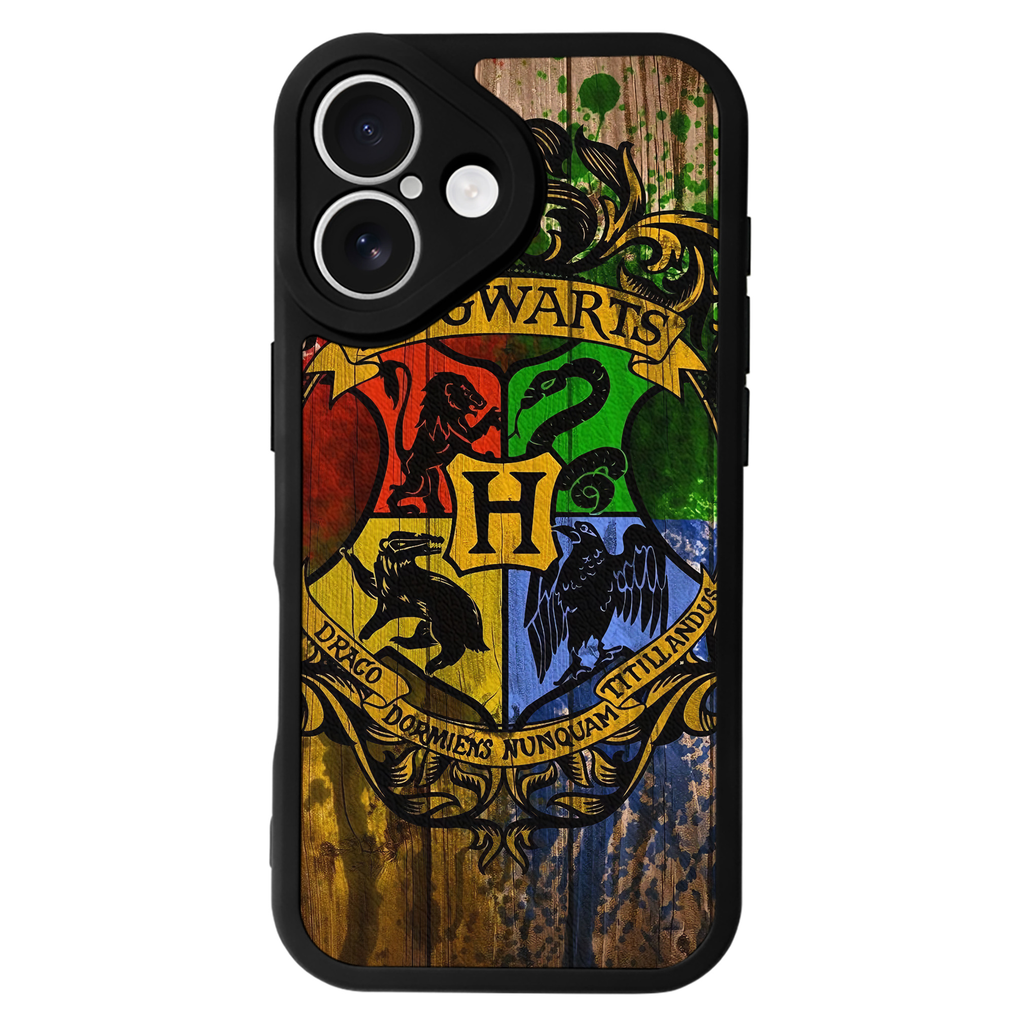 （画像用） Harry Potter ハリー・ポッターシリーズ 【iPhone 16シリーズ対応】シリコンスマホケース（レザー調） 材質：シリコン